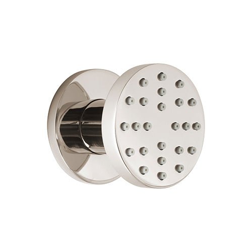 ThermaSol Round Body Spray Wall Mount, Round - West Coast Saunas - 15-1008-PN