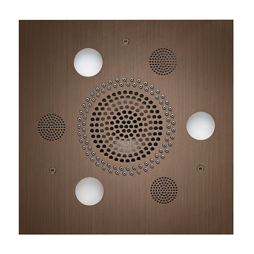 ThermaSol Serenity Advanced Multi - Sensory Light and Sound Rain System - West Coast Saunas - SLSRSQ-AN