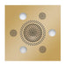 ThermaSol Serenity Advanced Multi - Sensory Light and Sound Rain System - West Coast Saunas - SLSRSQ-PB