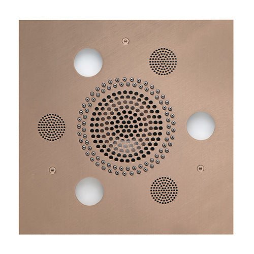 ThermaSol Serenity Advanced Multi - Sensory Light and Sound Rain System - West Coast Saunas - SLSRSQ-SN