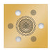 ThermaSol Serenity Advanced Multi - Sensory Light and Sound Rain System - West Coast Saunas - SLSRSQ-PG