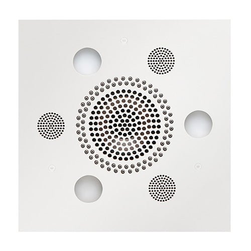 ThermaSol Serenity Advanced Multi - Sensory Light and Sound Rain System - West Coast Saunas - SLSRSQ-WHT