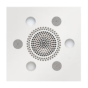 ThermaSol Serenity Advanced Multi - Sensory Light and Sound Rain System - West Coast Saunas - SLSRSQ-WHT