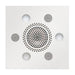ThermaSol Serenity Advanced Multi - Sensory Light and Sound Rain System - West Coast Saunas - SLSRSQ-WHT
