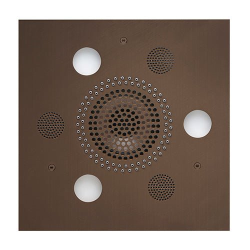 ThermaSol Serenity Advanced Multi - Sensory Light and Sound Rain System - West Coast Saunas - SLSRSQ-ORB