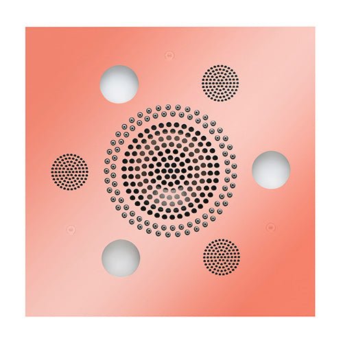 ThermaSol Serenity Advanced Multi - Sensory Light and Sound Rain System - West Coast Saunas - SLSRSQ-COP