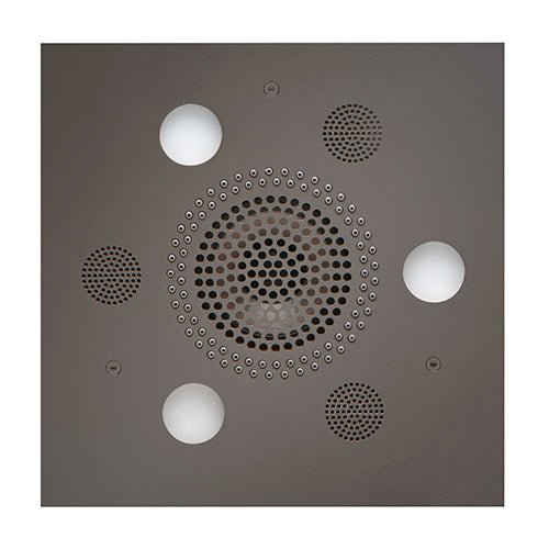 ThermaSol Serenity Advanced Multi - Sensory Light and Sound Rain System - West Coast Saunas - SLSRSQ-BN