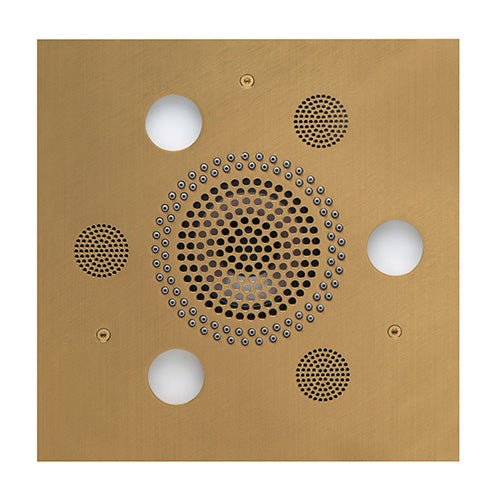 ThermaSol Serenity Advanced Multi - Sensory Light and Sound Rain System - West Coast Saunas - SLSRSQ-SB