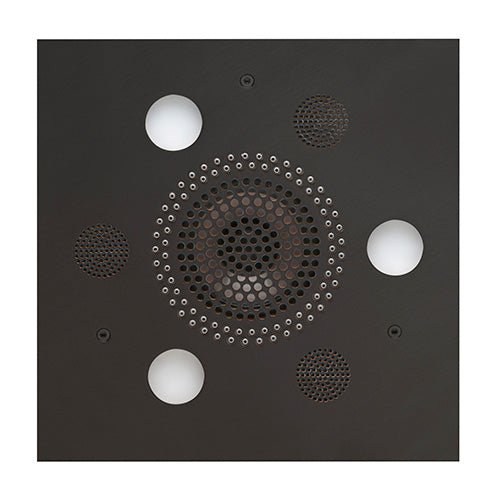 ThermaSol Serenity Advanced Multi - Sensory Light and Sound Rain System - West Coast Saunas - SLSRSQ-MB