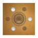 ThermaSol Serenity Advanced Multi - Sensory Light and Sound Rain System - West Coast Saunas - SLSRSQ-AB