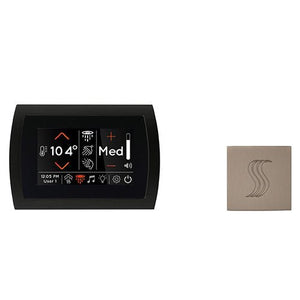 ThermaSol SignaTouch Control Kit SignaTouch Steam Shower Control w/ SteamVection Steamhead - West Coast Saunas - STC-SVSQ-SN