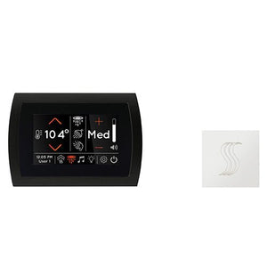 ThermaSol SignaTouch Control Kit SignaTouch Steam Shower Control w/ SteamVection Steamhead - West Coast Saunas - STC-SVSQ-WHT