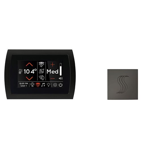 ThermaSol SignaTouch Control Kit SignaTouch Steam Shower Control w/ SteamVection Steamhead - West Coast Saunas - STC-SVSQ-BN