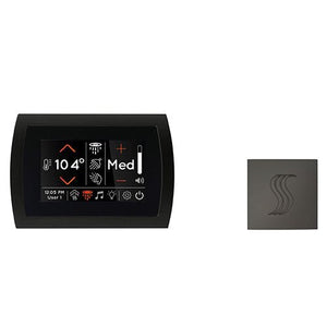 ThermaSol SignaTouch Control Kit SignaTouch Steam Shower Control w/ SteamVection Steamhead - West Coast Saunas - STC-SVSQ-BN