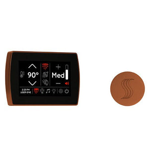 ThermaSol SignaTouch Control Kit SignaTouch Steam Shower Control w/ SteamVection Steamhead - West Coast Saunas - STCM-SVRD-ACOP