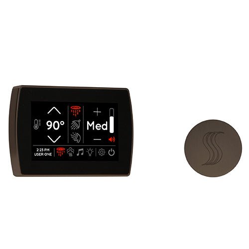 ThermaSol SignaTouch Control Kit SignaTouch Steam Shower Control w/ SteamVection Steamhead - West Coast Saunas - STCM-SVRD-ORB