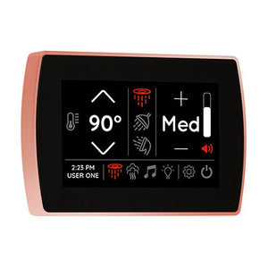 ThermaSol SignaTouch Digital Steam Shower Control, Touchscreen, 5 Inch - West Coast Saunas - STCM-COP