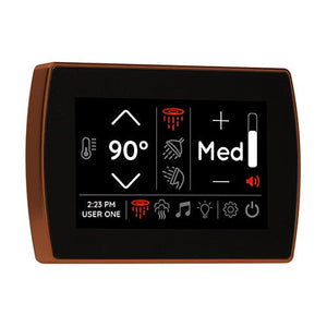 ThermaSol SignaTouch Digital Steam Shower Control, Touchscreen, 5 Inch - West Coast Saunas - STCM-ACOP