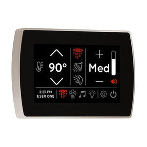 ThermaSol SignaTouch Digital Steam Shower Control, Touchscreen, 5 Inch - West Coast Saunas - STCM-PN