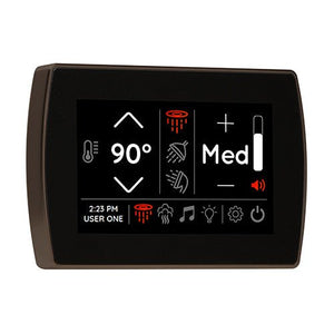 ThermaSol SignaTouch Digital Steam Shower Control, Touchscreen, 5 Inch - West Coast Saunas - STCM-ORB