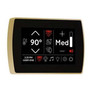 ThermaSol SignaTouch Digital Steam Shower Control, Touchscreen, 5 Inch - West Coast Saunas - STCM-PB