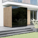 ThermaSol Spectra Sauna Cabin Fully Assembled Outdoor Sauna, Tinted Glass - Front, Up to 4 Persons - West Coast Saunas - 14-SPECTRA