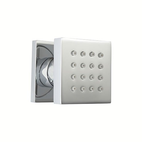 ThermaSol Square Body Spray Wall Mount, Square - West Coast Saunas - 15-1010-PC