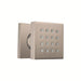 ThermaSol Square Body Spray Wall Mount, Square - West Coast Saunas - 15-1010-SN