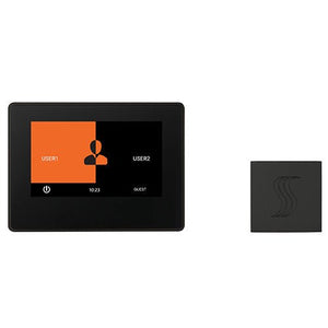 ThermaSol ThermaTouch2 Control Kit ThermaTouch2 Steam Shower Control w/ SteamVection Steamhead - West Coast Saunas - TT7-SVSQ-MB