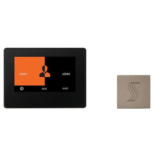 ThermaSol ThermaTouch2 Control Kit ThermaTouch2 Steam Shower Control w/ SteamVection Steamhead - West Coast Saunas - TT7-SVSQ-SN