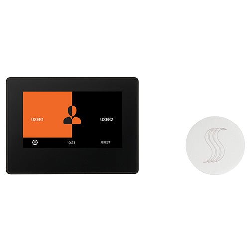 ThermaSol ThermaTouch2 Control Kit ThermaTouch2 Steam Shower Control w/ SteamVection Steamhead - West Coast Saunas - TT7-SVRD-WHT