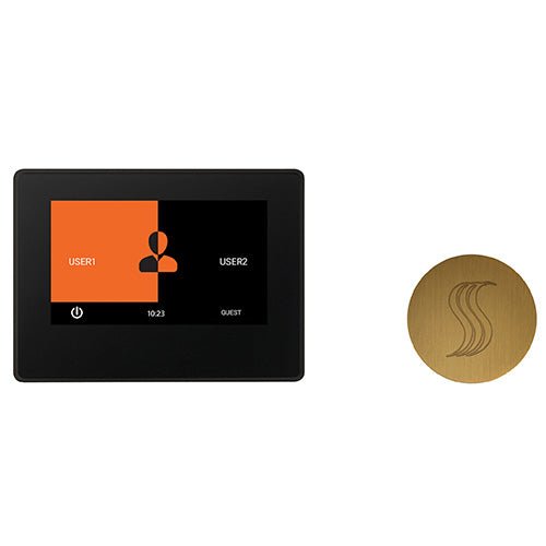 ThermaSol ThermaTouch2 Control Kit ThermaTouch2 Steam Shower Control w/ SteamVection Steamhead - West Coast Saunas - TT7-SVRD-AB