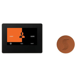 ThermaSol ThermaTouch2 Control Kit ThermaTouch2 Steam Shower Control w/ SteamVection Steamhead - West Coast Saunas - TT7-SVRD-ACOP