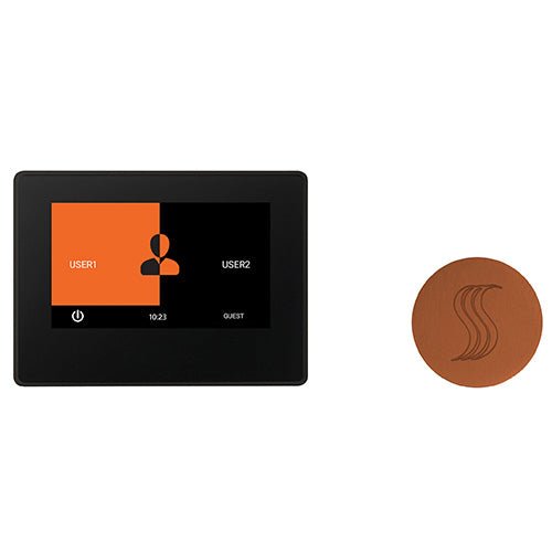 ThermaSol ThermaTouch2 Control Kit ThermaTouch2 Steam Shower Control w/ SteamVection Steamhead - West Coast Saunas - TT7-SVRD-ACOP