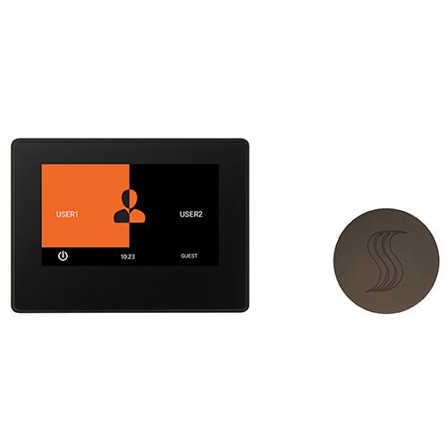 ThermaSol ThermaTouch2 Control Kit ThermaTouch2 Steam Shower Control w/ SteamVection Steamhead - West Coast Saunas - TT7-SVRD-ORB