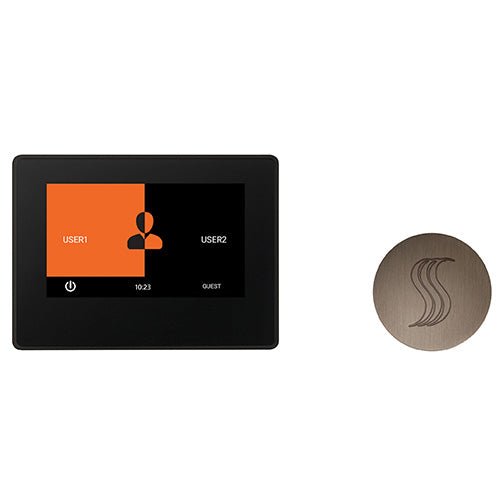ThermaSol ThermaTouch2 Control Kit ThermaTouch2 Steam Shower Control w/ SteamVection Steamhead - West Coast Saunas - TT7-SVRD-AN