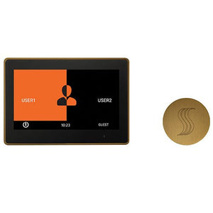 ThermaSol ThermaTouch2 Control Kit ThermaTouch2 Steam Shower Control w/ SteamVection Steamhead - West Coast Saunas - TT10-SVRD-AB