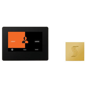 ThermaSol ThermaTouch2 Control Kit ThermaTouch2 Steam Shower Control w/ SteamVection Steamhead - West Coast Saunas - TT7-SVSQ-PG