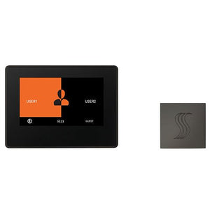 ThermaSol ThermaTouch2 Control Kit ThermaTouch2 Steam Shower Control w/ SteamVection Steamhead - West Coast Saunas - TT7-SVSQ-BN