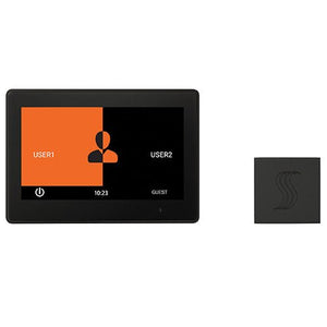 ThermaSol ThermaTouch2 Control Kit ThermaTouch2 Steam Shower Control w/ SteamVection Steamhead - West Coast Saunas - TT10-SVSQ-MB