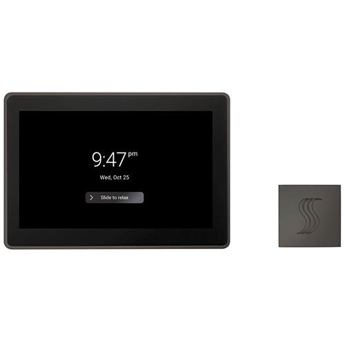 ThermaSol ThermaTouch2 Control Kit ThermaTouch2 Steam Shower Control w/ SteamVection Steamhead - West Coast Saunas - TT15-SVSQ-BN