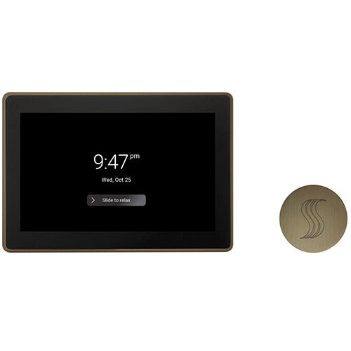 ThermaSol ThermaTouch2 Control Kit ThermaTouch2 Steam Shower Control w/ SteamVection Steamhead - West Coast Saunas - TT15-SVRD-AB