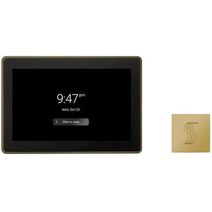 ThermaSol ThermaTouch2 Control Kit ThermaTouch2 Steam Shower Control w/ SteamVection Steamhead - West Coast Saunas - TT15-SVSQ-PB