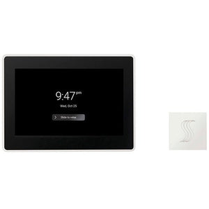 ThermaSol ThermaTouch2 Control Kit ThermaTouch2 Steam Shower Control w/ SteamVection Steamhead - West Coast Saunas - TT15-SVSQ-WHT