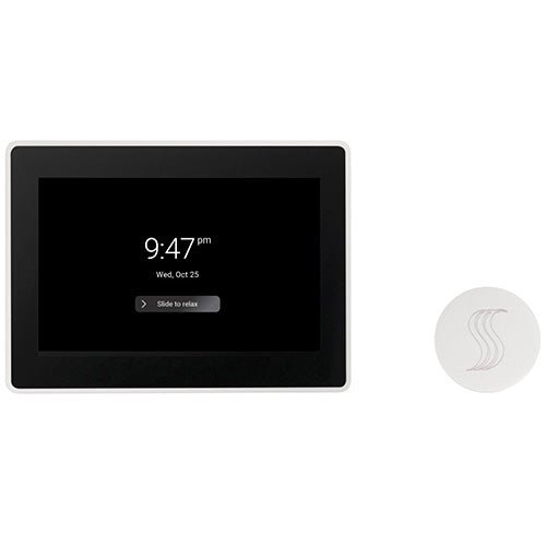 ThermaSol ThermaTouch2 Control Kit ThermaTouch2 Steam Shower Control w/ SteamVection Steamhead - West Coast Saunas - TT15-SVRD-WHT