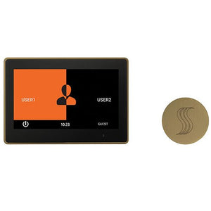 ThermaSol ThermaTouch2 Control Kit ThermaTouch2 Steam Shower Control w/ SteamVection Steamhead - West Coast Saunas - TT10-SVRD-SB