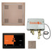 ThermaSol TT2 & HydroVive Total Wellness Package ThermaTouch2 Control, HydroVive Rainhead, SteamVection Steamhead, Digital Shower Valve - West Coast Saunas - TWPH10US-SN