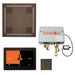 ThermaSol TT2 & HydroVive Total Wellness Package ThermaTouch2 Control, HydroVive Rainhead, SteamVection Steamhead, Digital Shower Valve - West Coast Saunas - TWPH10US-ORB