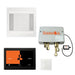 ThermaSol TT2 & HydroVive Total Wellness Package ThermaTouch2 Control, HydroVive Rainhead, SteamVection Steamhead, Digital Shower Valve - West Coast Saunas - TWPH1410US-WHT