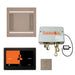 ThermaSol TT2 & HydroVive Total Wellness Package ThermaTouch2 Control, HydroVive Rainhead, SteamVection Steamhead, Digital Shower Valve - West Coast Saunas - TWPH1410US-SN